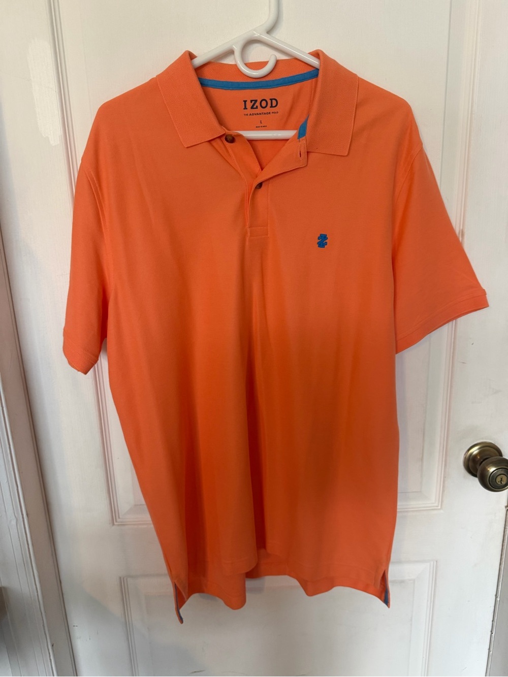 IZOD Men's Orange Polo Shirt